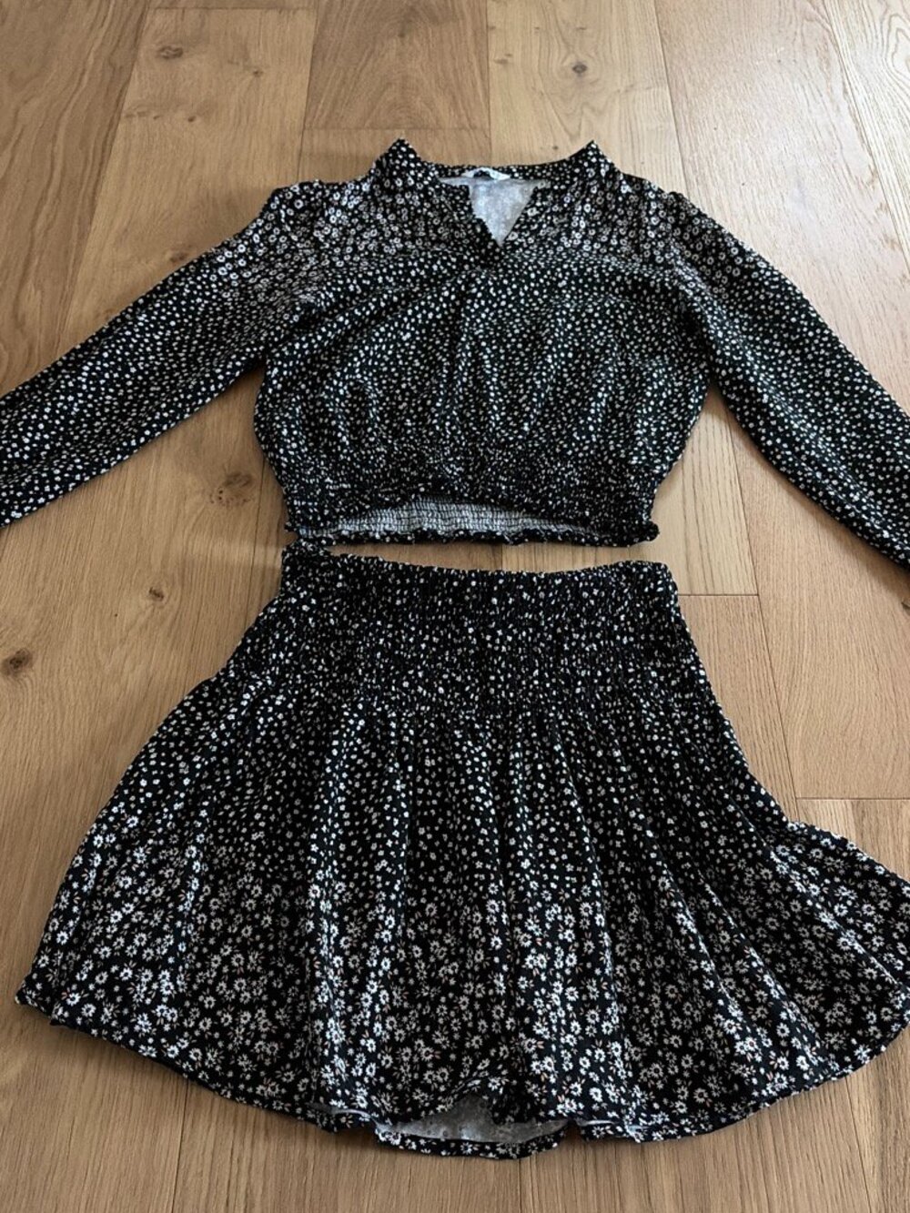Mayoral Two Piece Floral Dress Set